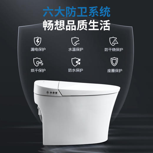 飞利浦 [ PHILIPS ] 智能马桶一体机全自动即热智能坐便器 AIB6357/93 商品图2