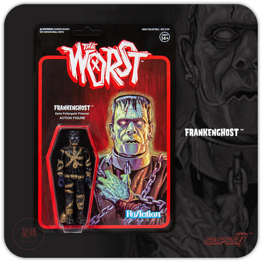 Super7 The Worst 系列3 复古 挂卡 潮玩 摆件 商品图1