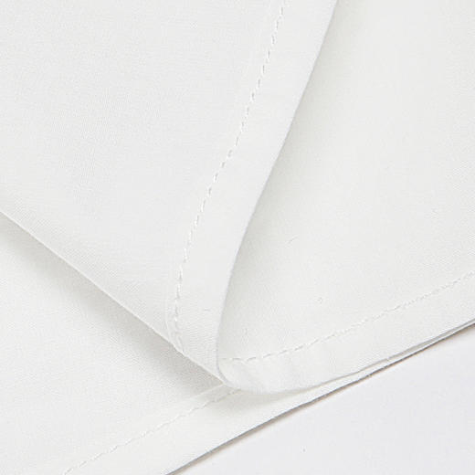 METTE童装2020秋新品女童白色长袖衬衫时尚荷叶边纯棉开衫薄上衣 商品图5