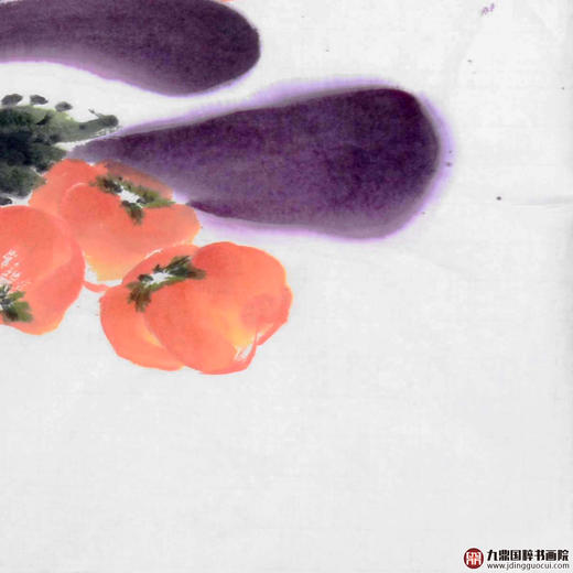 姬朝晖《真味》50*50cm 花鸟斗方作品 餐厅/茶室/卧室挂画 商品图5