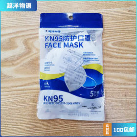 越洋物语 KN95防护口罩 5只装