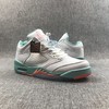 Air Jordan 5 “Light Aqua”aj5冰蓝白糖🍬鞋身采用柔软的白色荔枝皮打造，中底湖水绿衬托。鞋舌与中底细节辅以亮眼橙色点缀，活泼又俏皮！整体表现不仅质感上乘，清新脱俗的视觉表现 商品缩略图0