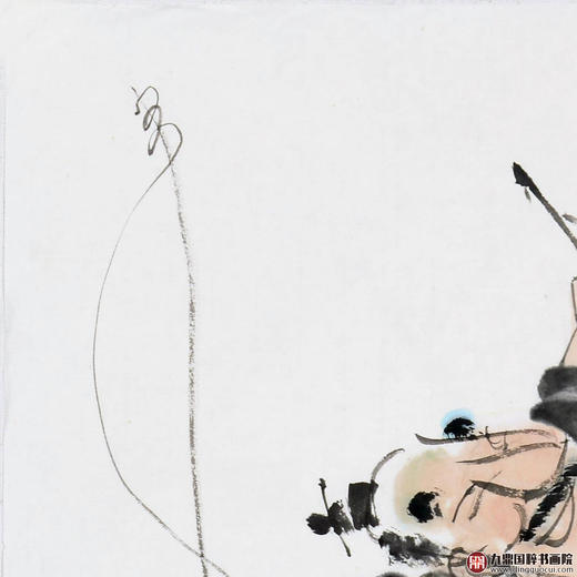 姬朝晖《人物作品》50*50cm 人物斗方作品 茶室/客厅挂画 商品图2