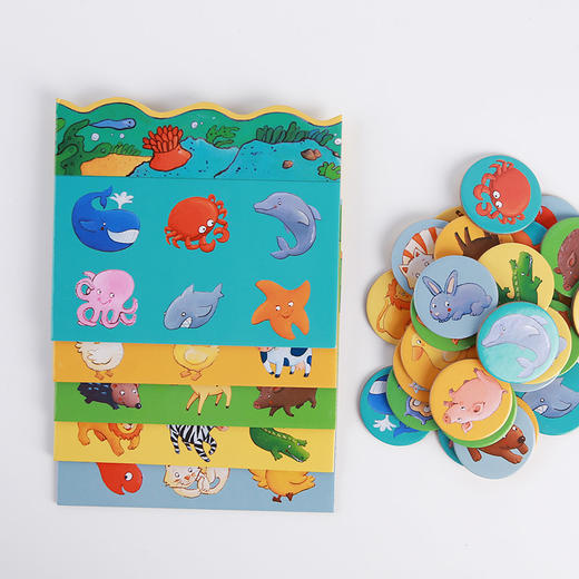 djeco动物搜索令配对儿童桌游亲子互动游戏2-3岁宝宝益智玩具早教 商品图4