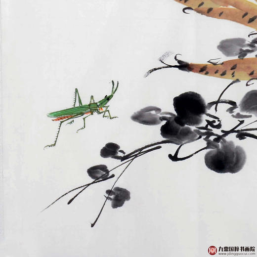 姬朝晖《山中隽味》50*50cm 花鸟斗方作品 餐厅/茶室/卧室挂画 商品图4