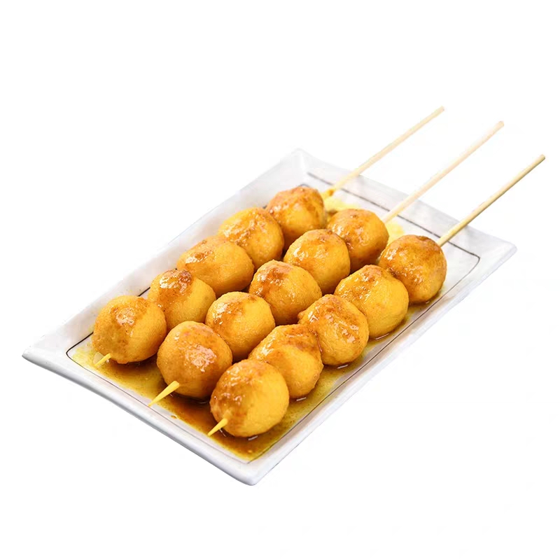 手工黄金鱼蛋无添加电白博贺港特产火锅丸子500g/包