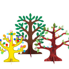 【上手】木质树模型