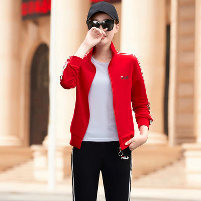 新款男女运动服情侣棉运动三件套ZXH 商品图8