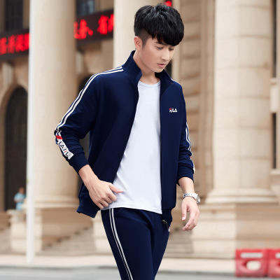 新款男女运动服情侣棉运动三件套ZXH 商品图11