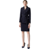 IWY/藏青色长袖西装半裙套装CS512 商品缩略图4