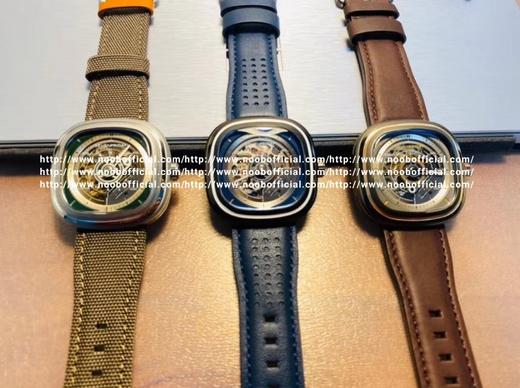 现货SEVENFRIDAY 七个星期五手表机械男表T2/01  改革后的新款比旧款更薄大小45.6x45.0mm 更符合国人手型 316L精钢拉砂表壳 线条质感明显 30米防水 机芯方面搭载日本镂空全 商品图2