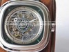 现货SEVENFRIDAY 七个星期五手表机械男表T2/01  改革后的新款比旧款更薄大小45.6x45.0mm 更符合国人手型 316L精钢拉砂表壳 线条质感明显 30米防水 机芯方面搭载日本镂空全 商品缩略图9