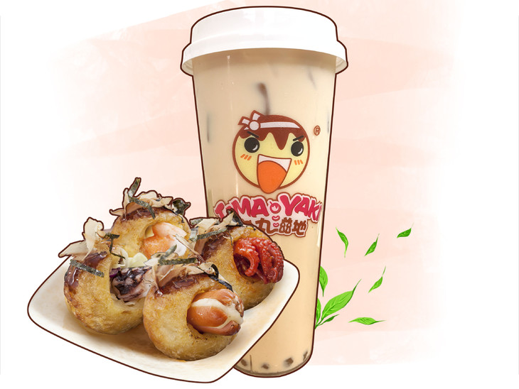 0.1元秒杀【弹丸滋地】杂锦缤纷 椰果烤奶汁限量套餐18元