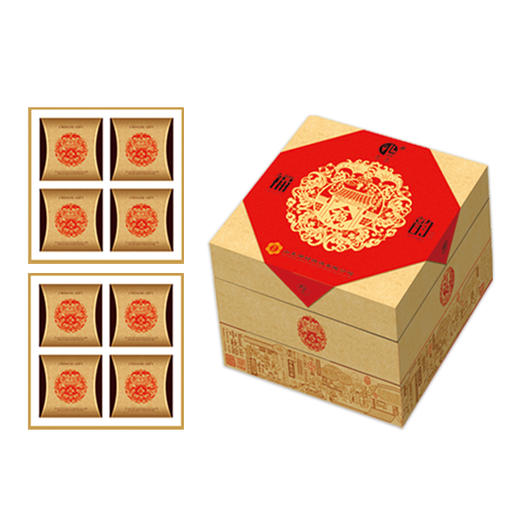 福韵双层月饼礼盒 商品图0