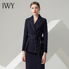 IWY/藏青色长袖西装半裙套装CS512 商品缩略图1