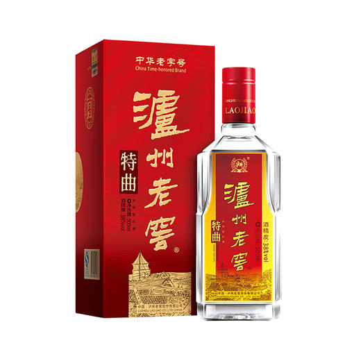 【泸州老窖酒名堂】中华老字号特曲 38度 500ml*6 商品图1