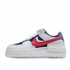 全新少女系解构主义设计 Nike WMNS Air Force 1 Shadow 空军一号轻量增高低帮百搭板鞋"拼接马卡龙" 双层轻量EVA发泡中底+防滑RB橡胶外圈底鞋底 商品缩略图0