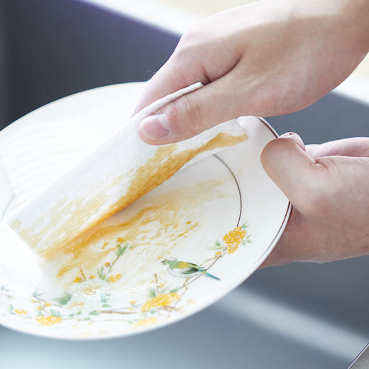 生活本色干湿两用懒人抹布可水洗无纺布去油食品级厨房纸巾 商品图3