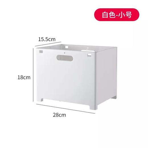 可折悬挂叠脏衣篮 免打孔装衣物浴室收纳筐 商品图8