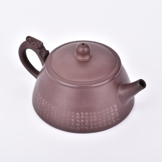 智慧宜兴原矿紫砂心经紫砂壶江南石瓢紫砂壶系列（不配系绳） 商品图3