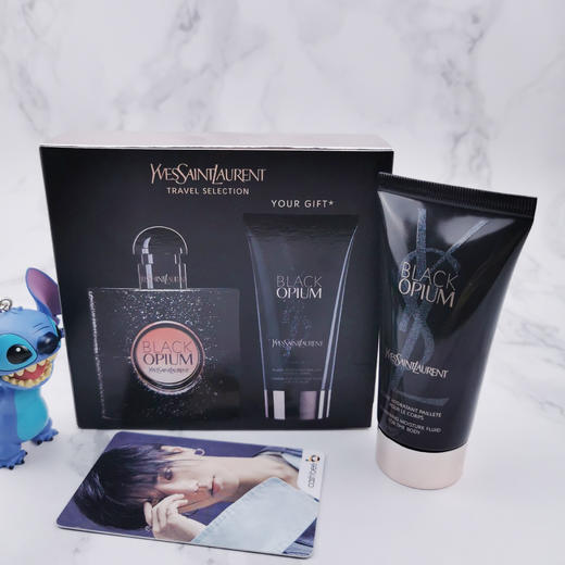 法国YSL黑鸦片香水两件套（黑鸦片香水50ml+身体乳50ml） 商品图5
