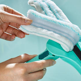 利菲2in1手持旋转窗擦替换布罩-L