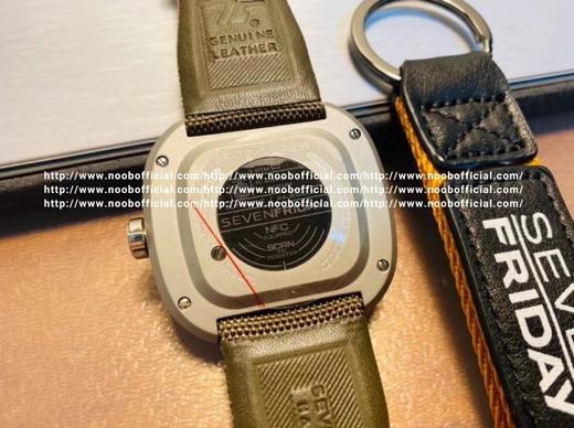 现货SEVENFRIDAY 七个星期五手表机械男表T2/01  改革后的新款比旧款更薄大小45.6x45.0mm 更符合国人手型 316L精钢拉砂表壳 线条质感明显 30米防水 机芯方面搭载日本镂空全 商品图3