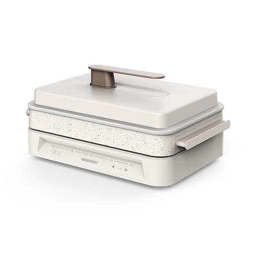 大宇(DAEWOO)多功能料理锅S11 烤肉机 火锅 电烤锅 烧烤炉 家用蒸煮 网红一体锅 商品图2