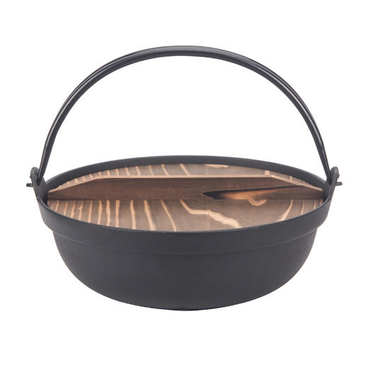 【样品清仓特惠6折，仅一个无货退款】日本原装进口南部铁匠铸铁锅汤锅炖肉锅日式精铸铁焖肉锅地炉锅 日式及精铸铁炖锅【不支持补差，非质量问题不退不换】S 商品图0