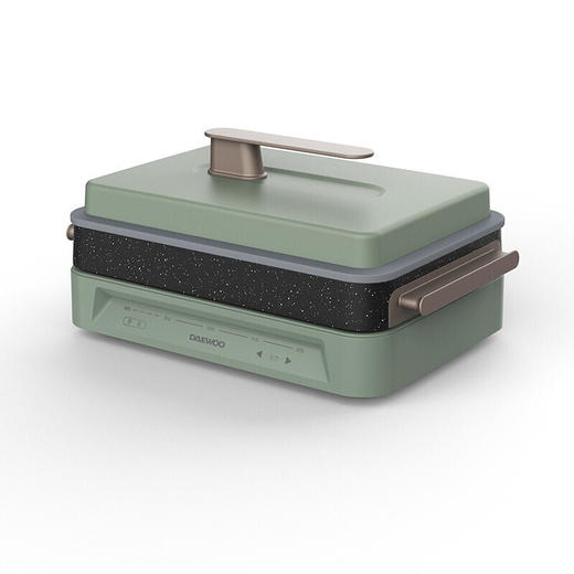 大宇(DAEWOO)多功能料理锅S11 烤肉机 火锅 电烤锅 烧烤炉 家用蒸煮 网红一体锅 商品图1