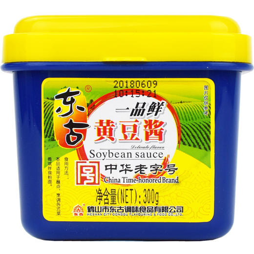 东古一品鲜黄豆酱300ml 商品图0