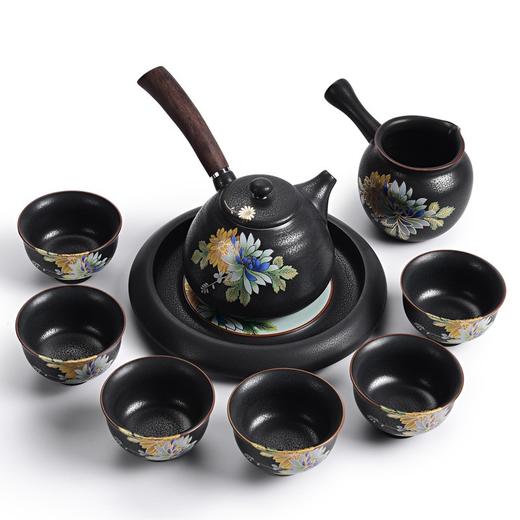 【样品特惠7.5折，仅1套，无货退款】成艺清雅凝香福缘茶承9件套茶具【不支持补差，非质量问题不退不换】S 商品图0