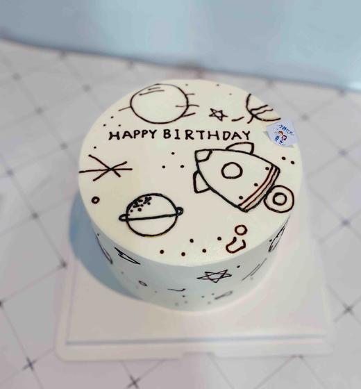 火箭 宇宙 星球手绘 下单前请仔细阅读商品详情 商品图0