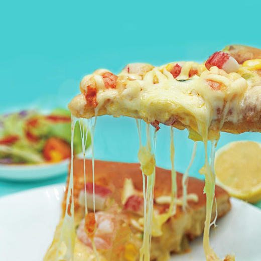 【半价抢|多口味可选】大希地三角披萨pizza加热即食 100g/片【2日内提货】 商品图7