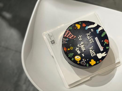 涂鸦手绘风奶油蛋糕 商品图1