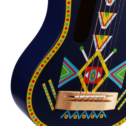 djeco曼波宝宝儿童仿真弹奏吉他6琴弦玩具女小孩男孩女孩初学民谣 商品图2