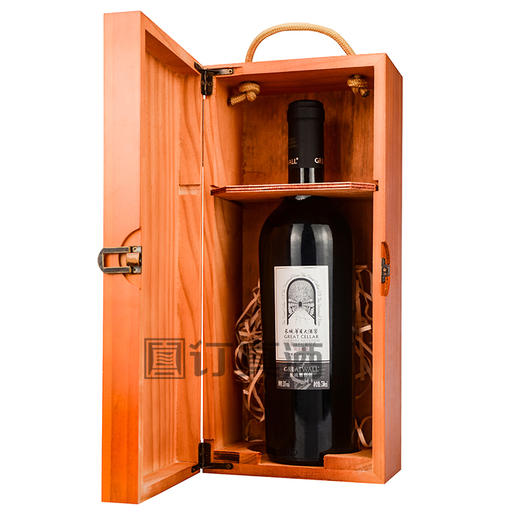 【长期有货】长城华夏大酒窖高级干红木盒装 一箱750ml*6瓶 商品图3
