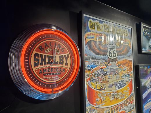 Shelby 霓虹挂钟 商品图3