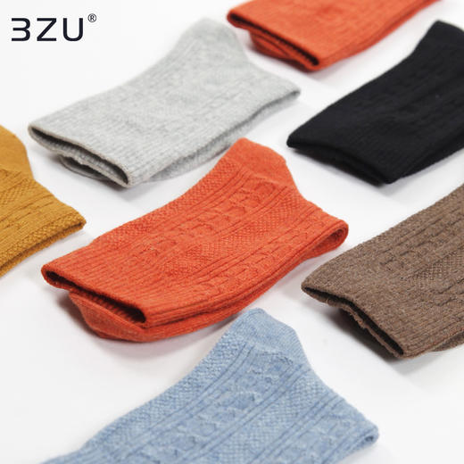 【5双装】袜子女中筒夏天日系防臭脚四季韩国长袜秋冬保暖短袜 商品图2