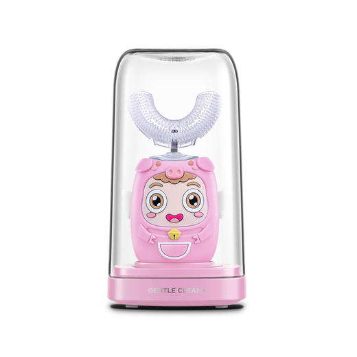 （超值）深爱儿童电动牙刷U型全自动宝宝学生声波充电式洁牙器u形刷牙神器 商品图5