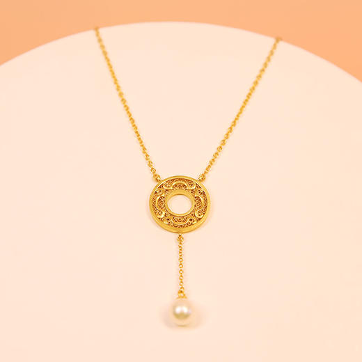 花丝镶嵌龙袍水纹系列饰品｜花丝镶嵌瓶安系列饰品｜花丝镶嵌玉璧系列饰品 商品图14