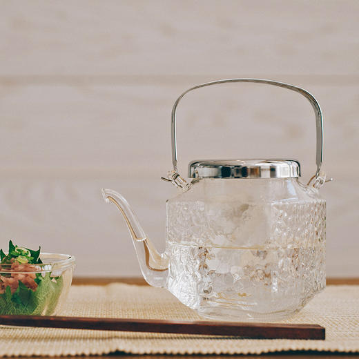 【HARIO】耐热玻璃冷酒器角地炉利冰酒器内附储冰器IDKF-2SV 商品图2