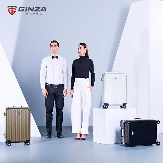 2020新款经典旅行箱20寸24寸28寸万向轮ABS+PC
旅行箱K-1410-1 商品图0