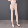 JGX-1858新款宽松显瘦百搭直筒洋气九分裤休闲哈伦裤 商品缩略图2