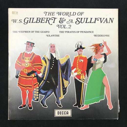 LP黑胶唱片 《吉尔伯特与沙利文合作作品》第二辑 皇家歌剧院管弦乐队 伊西多尔·戈弗雷指挥 商品图0