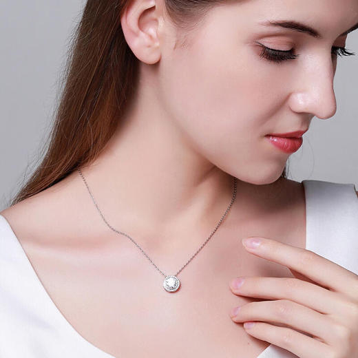 awish collection施华诺世奇钻 豪华圆石项链 商品图1