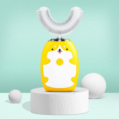 （超值）深爱儿童电动牙刷U型全自动宝宝学生u形声波充电式洁牙器刷牙神器 商品图2