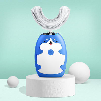 （超值）深爱儿童电动牙刷U型全自动宝宝学生u形声波充电式洁牙器刷牙神器 商品图3