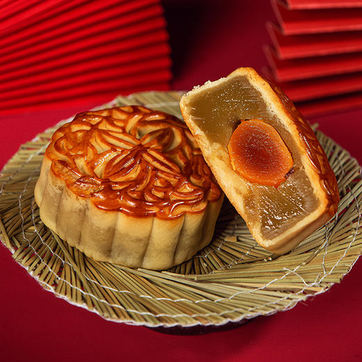 【南联自提】花好月圆月饼礼盒（四个装月饼580g）*12盒/箱 商品图3