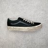 Vans Vault OG style 36 经典复古情侣低帮硫化帆布休闲运动板鞋 短头武士黑白做旧 正确原装窄楦版本，精准收腰起翘牛津大底❗工艺：硫化1:1 商品缩略图0